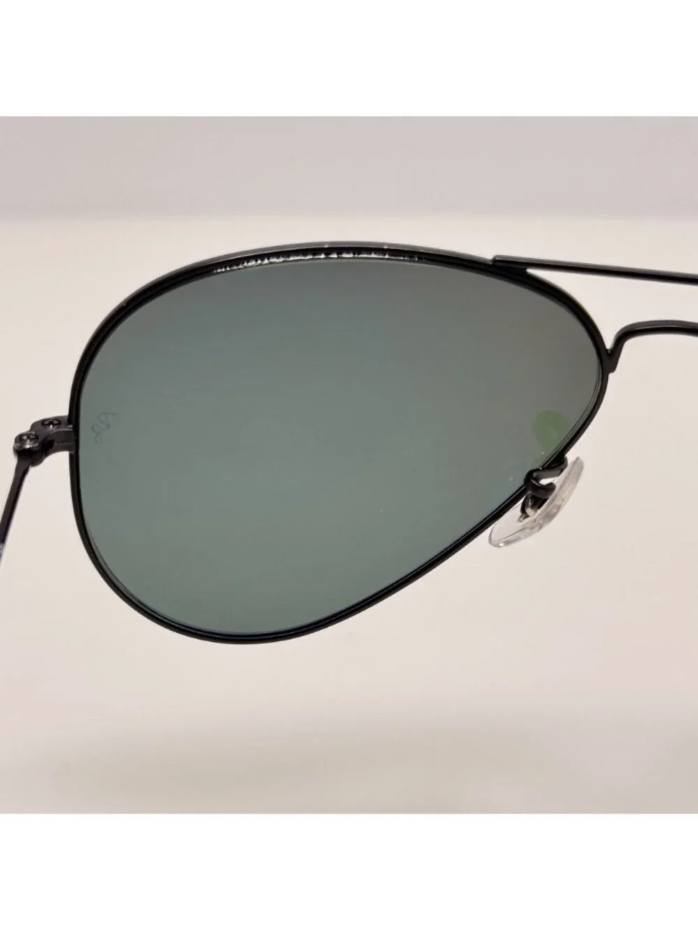 Ray Ban Sunglasses RB 3025 W3361 Aviator Large Metal Black Polarized 58-14-135